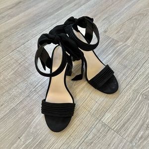 Nine West sandals, wrap around ankle